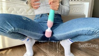 she lose challenge Try Not to Cum Squirt three times